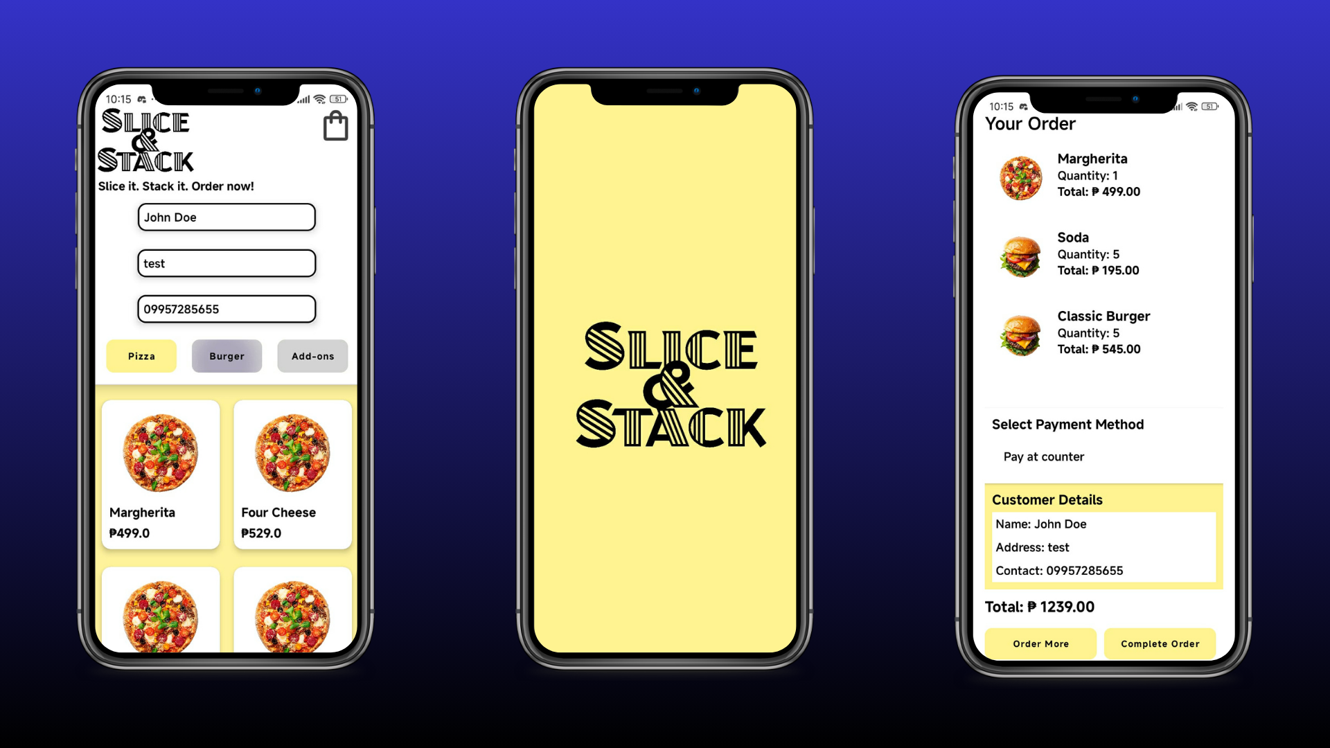 Fastfood Ordering App